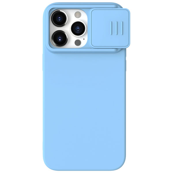 خرید گارد سیلیکونی iPhone 15 Pro Max مارک نیلکین مدل CamShield Silky Silicone