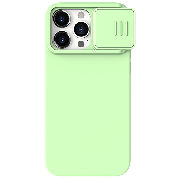 خرید گارد سیلیکونی iPhone 15 Pro Max مارک نیلکین مدل CamShield Silky Silicone
