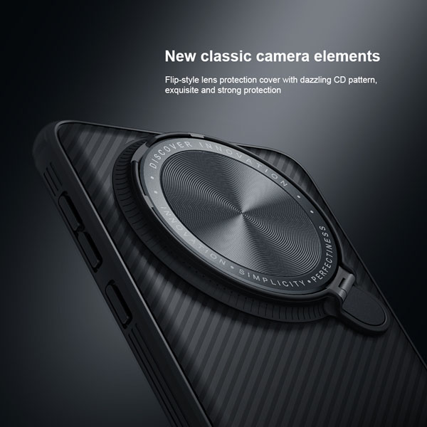 خرید گارد ضد ضربه کمرا استند نیلکین Huawei Mate 60 Pro مدل CamShield Prop