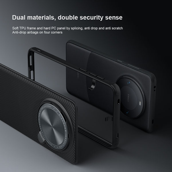 خرید گارد ضد ضربه کمرا استند نیلکین Huawei Mate 60 Pro مدل CamShield Prop