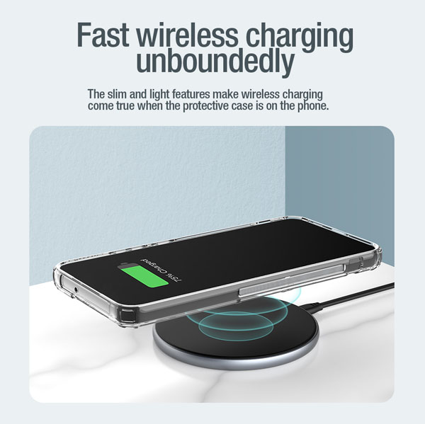 خرید قاب شفاف مگنتی نیلکین iPhone 15 Plus مدل Nature TPU Pro Magnetic