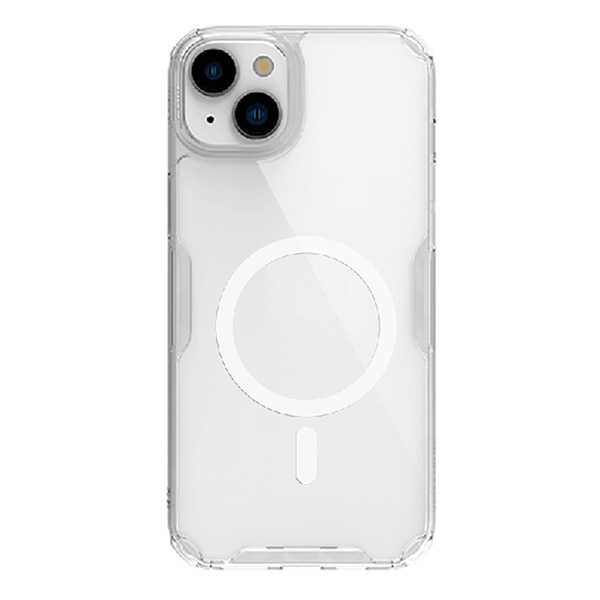 خرید قاب شفاف مگنتی نیلکین iPhone 15 Plus مدل Nature TPU Pro Magnetic