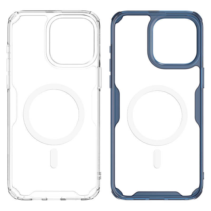 خرید قاب شفاف مگنتی نیلکین iPhone 15 Pro Max مدل Nature TPU Pro Magnetic
