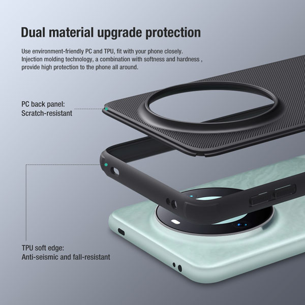 خرید قاب ضد ضربه Huawei Mate 60 Pro مدل Super Frosted Shield Pro