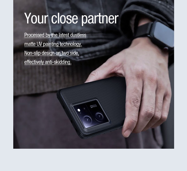 خرید قاب ضد ضربه مغناطیسی نیلکین Xiaomi Redmi K60 Ultra مدل Super Frosted Shield Pro Magnetic