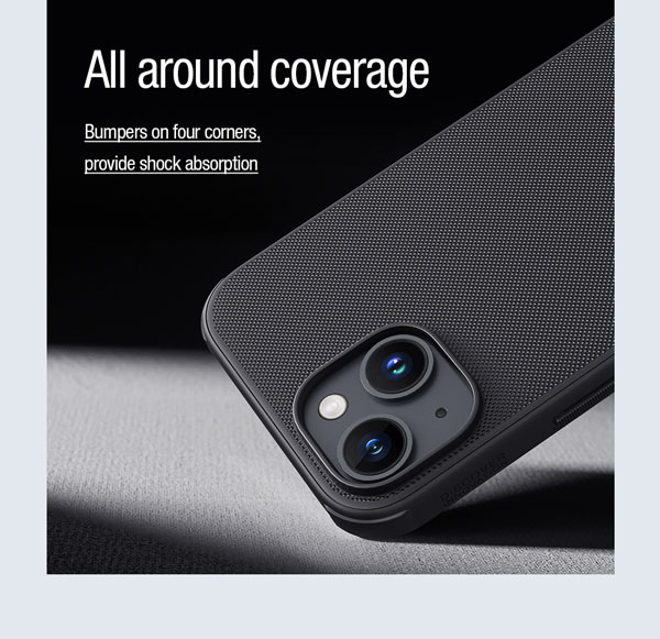 خرید قاب ضد ضربه مگنتی نیلکین iPhone 15 Plus مدل Super Frosted Shield Pro Magnetic