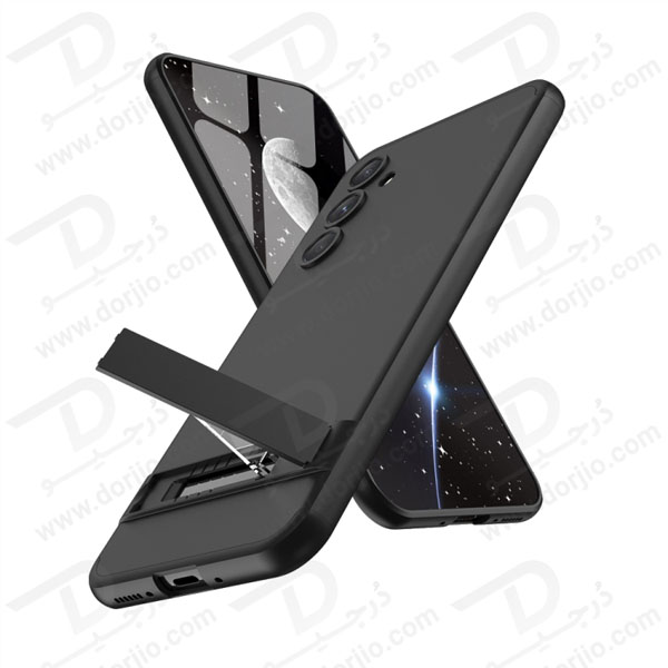 خرید قاب محافظ 360 درجه GKK پایه استند دار Samsung Galaxy M54