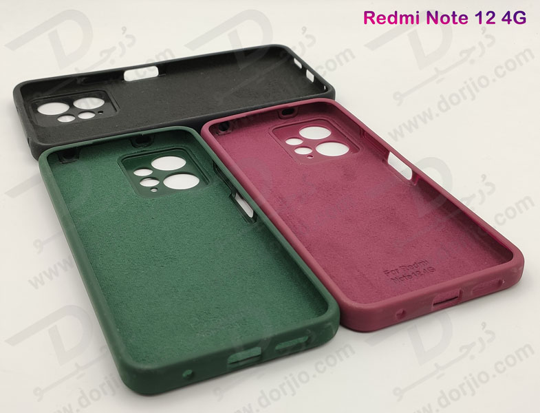 خرید قاب محافظ سیلیکونی اصلی Xiaomi Redmi Note 12 4G خرید قاب محافظ سیلیکونی اصلی Xiaomi Redmi Note 12 4G