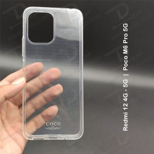 خرید قاب ژله ای شفاف گوشی Xiaomi Redmi 12 4G