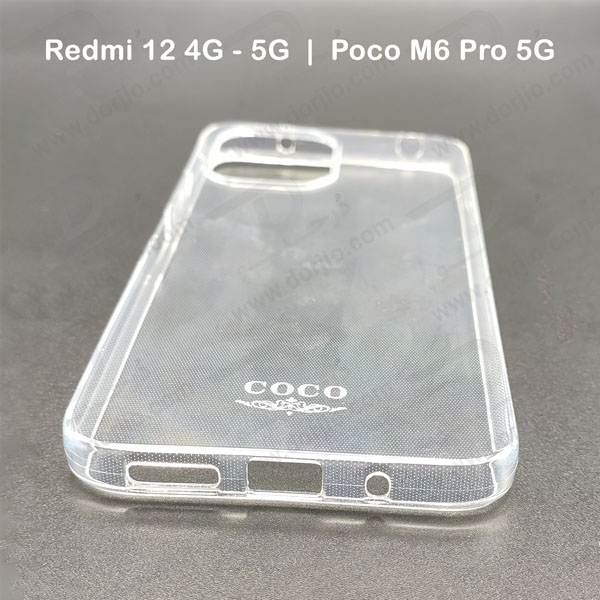 خرید قاب ژله ای شفاف گوشی Xiaomi Redmi 12 4G