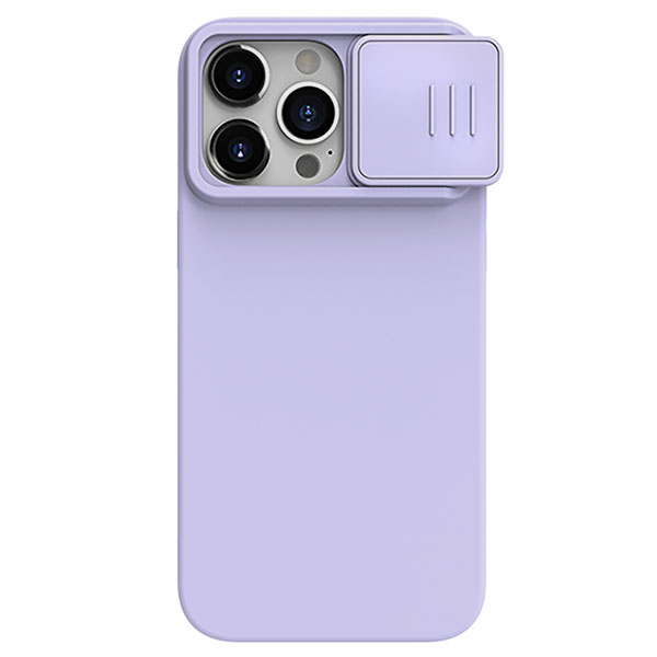 خرید گارد سیلیکونی مگنتی iPhone 15 Pro مارک نیلکین مدل CamShield Silky Magnetic Silicone