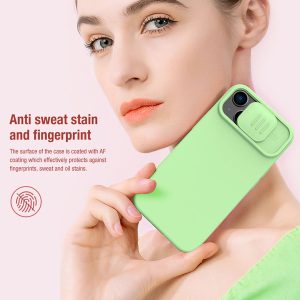 خرید گارد سیلیکونی مگنتی iPhone 15 مارک نیلکین مدل CamShield Silky Magnetic Silicone