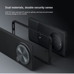 خرید گارد ضد ضربه مگنتی کمرا استند نیلکین Huawei Mate 60 Pro Plus مدل CamShield Prop