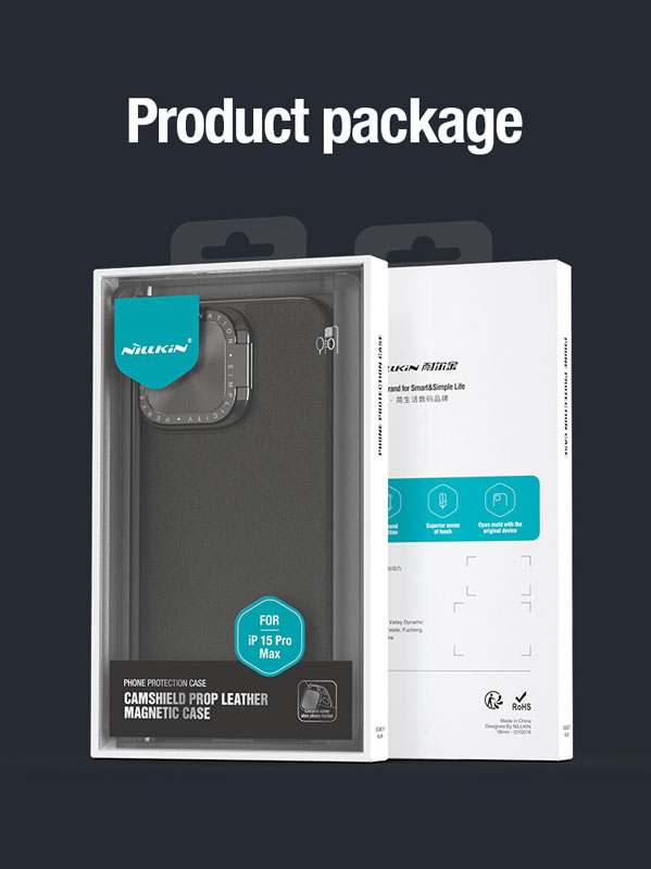 خرید گارد چرمی مگنتی کمرا استند نیلکین iPhone 15 Pro Max مدل CamShield Prop Leather Magnetic خرید گارد چرمی مگنتی کمرا استند نیلکین iPhone 15 Pro Max مدل CamShield Prop Leather Magnetic