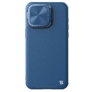 خرید گارد چرمی کمرا استند نیلکین iPhone 15 Pro مدل CamShield Prop Leather