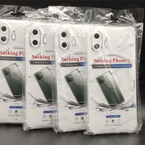 خرید گارد ژله ای شفاف ایربگ دار با محافظ دوربین Nothing Phone 2