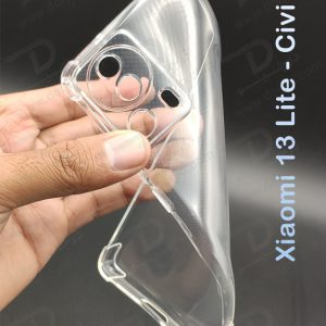 خرید گارد ژله ای شفاف ایربگ دار با محافظ دوربین Xiaomi Civi 2