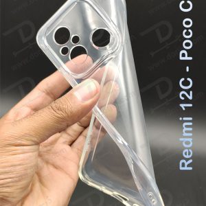 خرید گارد ژله ای شفاف با محافظ دوربین Xiaomi Poco C55