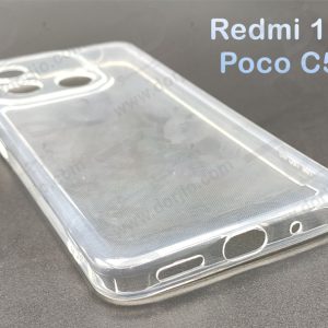 خرید گارد ژله ای شفاف با محافظ دوربین Xiaomi Poco C55