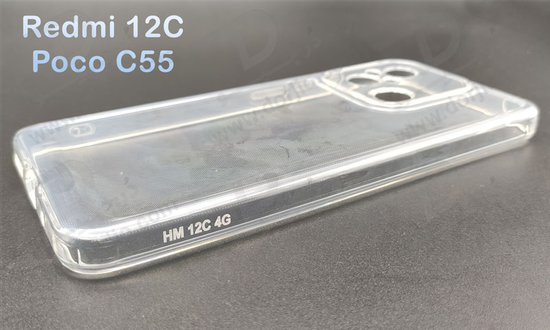 خرید گارد ژله ای شفاف با محافظ دوربین Xiaomi Poco C55