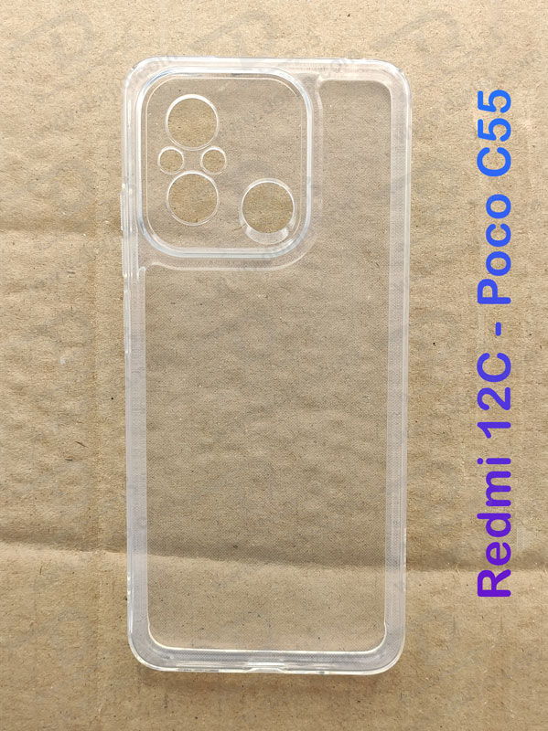 خرید گارد ژله ای شفاف با محافظ دوربین Xiaomi Poco C55