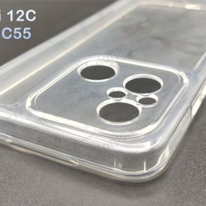 خرید گارد ژله ای شفاف با محافظ دوربین Xiaomi Redmi 12C