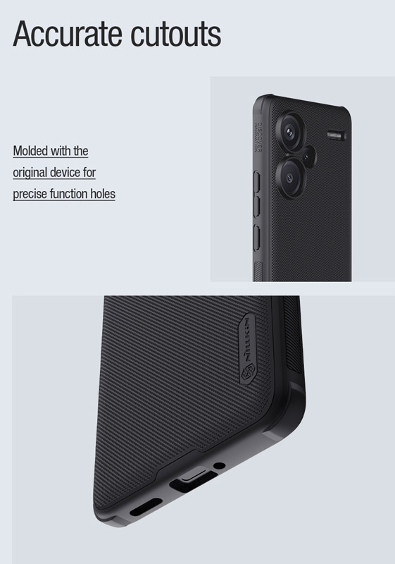 خرید قاب ضد ضربه مغناطیسی نیلکین Xiaomi Redmi Note 13 Pro Plus مدل Super Frosted Shield Pro Magnetic