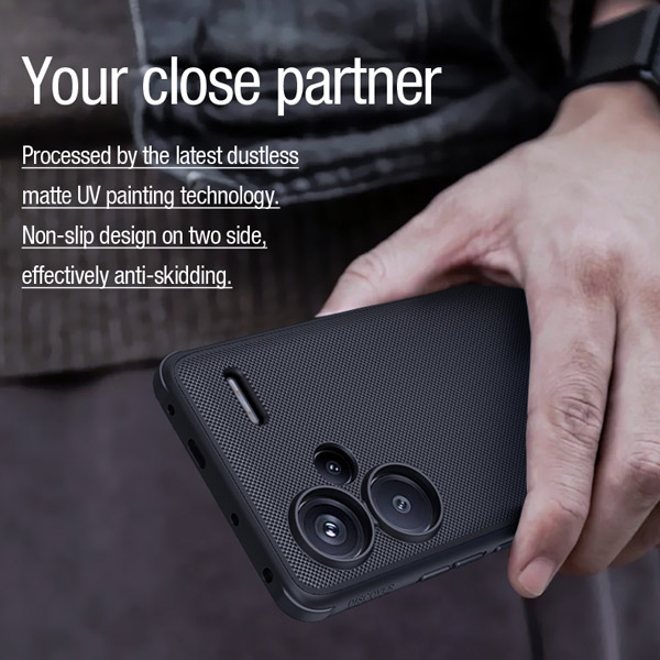 خرید قاب ضد ضربه مغناطیسی نیلکین Xiaomi Redmi Note 13 Pro Plus مدل Super Frosted Shield Pro Magnetic