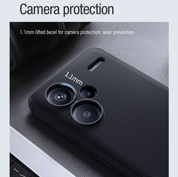 خرید قاب ضد ضربه مغناطیسی نیلکین Xiaomi Redmi Note 13 Pro Plus مدل Super Frosted Shield Pro Magnetic