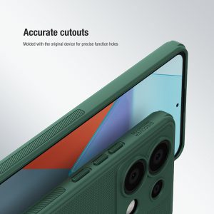 خرید قاب ضد ضربه نیلکین Xiaomi Redmi Note 13 Pro 5G ( نسخه چین ) مدل Super Frosted Shield Pro