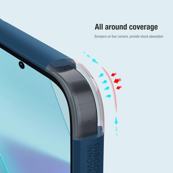 خرید قاب ضد ضربه نیلکین Xiaomi Redmi Note 13 Pro Plus ( نسخه چین ) مدل Super Frosted Shield Pro