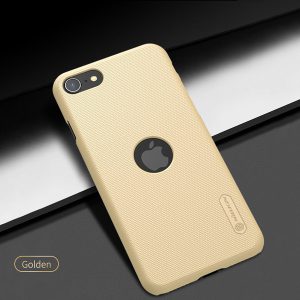 قاب محافظ حفره لوگو iPhone SE 2022 مارک نیلکین مدل Super Frosted Shield ( With LOGO cutout )