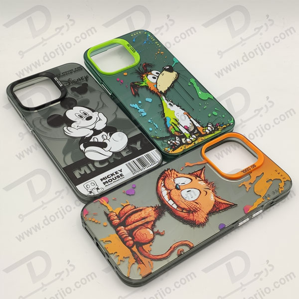 خرید قاب محافظ طرح دار iPhone 12 ( طرح برجسته )