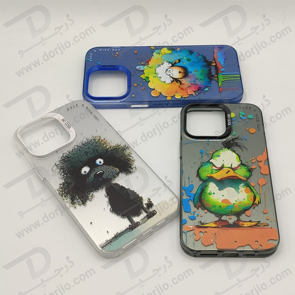 خرید قاب محافظ طرح دار iPhone 14 ( طرح برجسته )