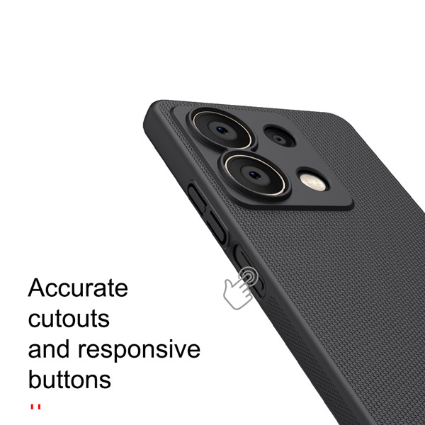 خرید قاب محافظ نیلکین Xiaomi Redmi Note 13 5G مدل Super Frosted Shield