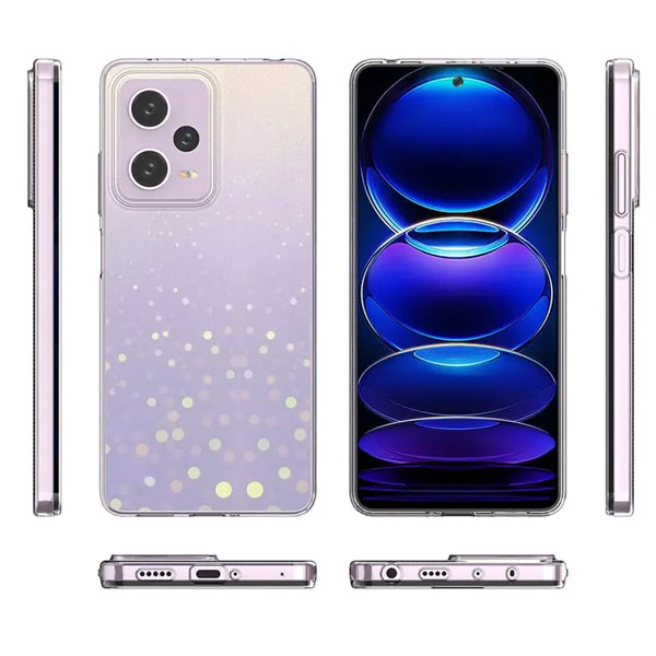 خرید قاب ژله ای شفاف گوشی Xiaomi Redmi Note 12 Pro Plus Plus