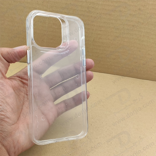 خرید قاب کریستالی تمام شفاف iPhone 15 مارک Space