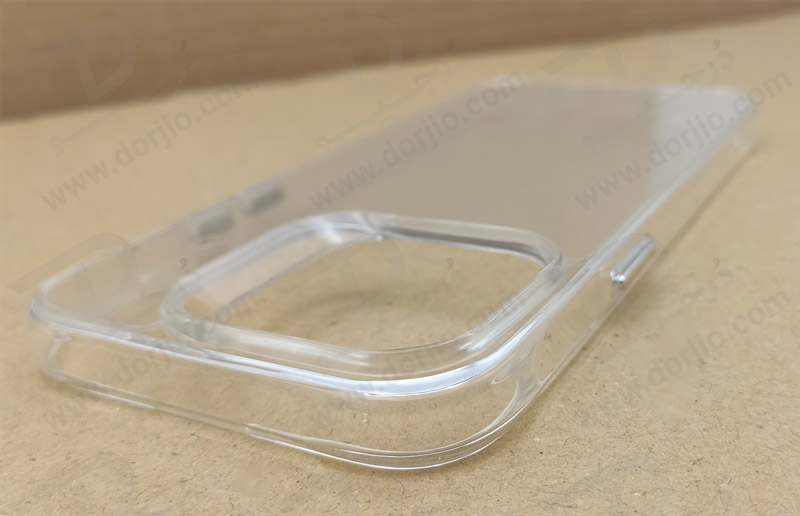 خرید قاب کریستالی تمام شفاف iPhone 15 مارک Space