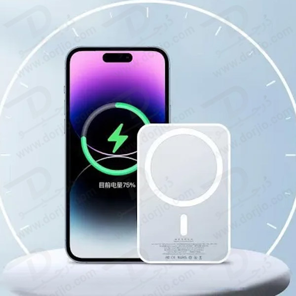 خرید پاور بانک وایرلس مگ سیف 10 هزار 20 وات برند XUNDD مدل C2109