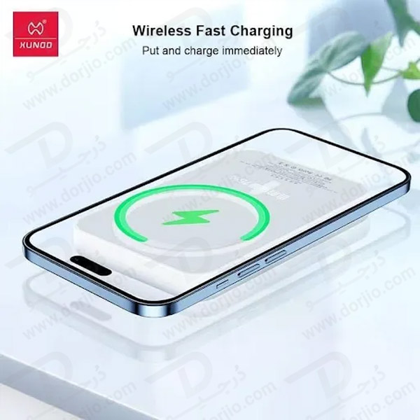 خرید پاور بانک وایرلس مگ سیف 10 هزار 20 وات برند XUNDD مدل C2109