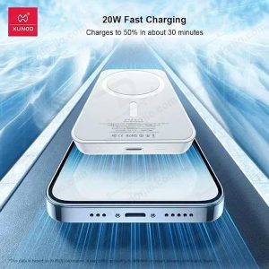 خرید پاور بانک وایرلس مگ سیف 10 هزار 20 وات برند XUNDD مدل C2109