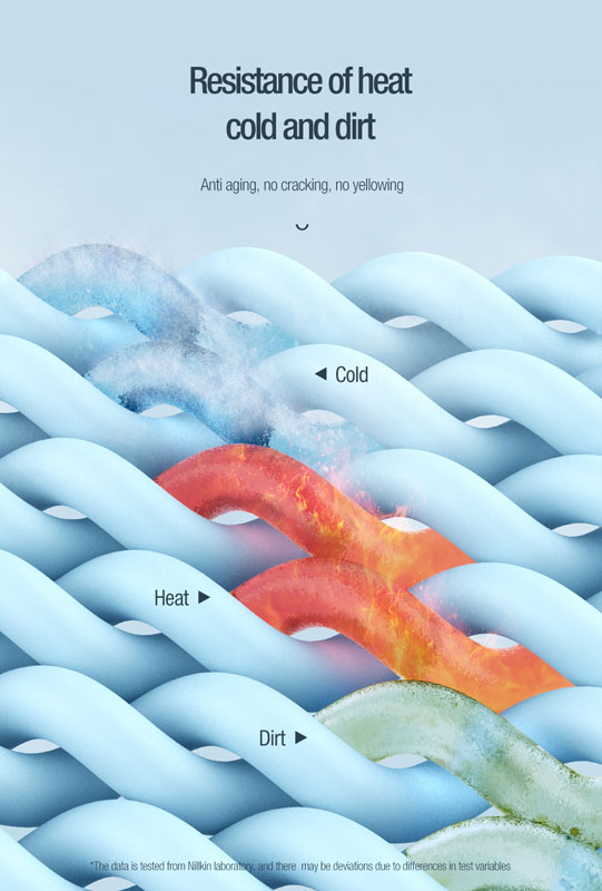 خرید کابل سیلیکونی 1.2 متری Lightning نیلکین مدل Flowspeed Liquid Silicone Cable