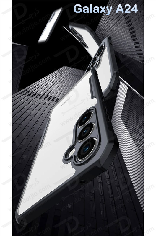 خرید کریستال شیلد شفاف گوشی Samsung Galaxy A24 مارک XUNDD سری Beatle