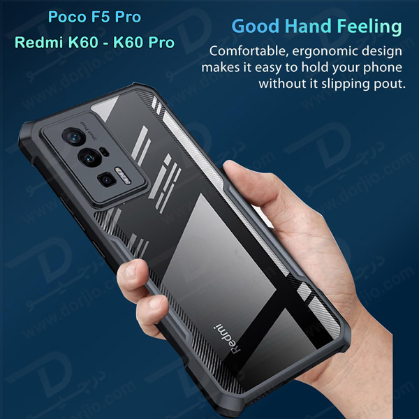 خرید کریستال شیلد شفاف گوشی Xiaomi Poco F5 Pro مارک XUNDD سری Beatle