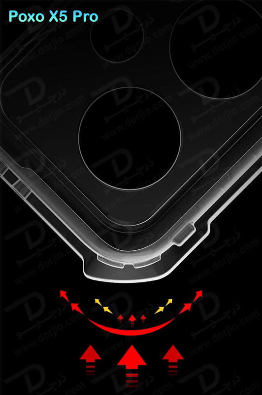 خرید کریستال شیلد شفاف گوشی Xiaomi Poco X5 Pro مارک XUNDD سری Beatle