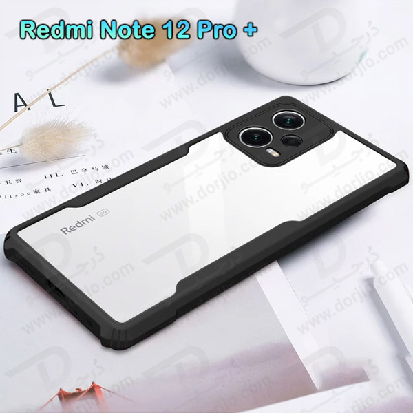 خرید کریستال شیلد شفاف گوشی Xiaomi Redmi Note 12 Pro Plus مارک XUNDD سری Beatle