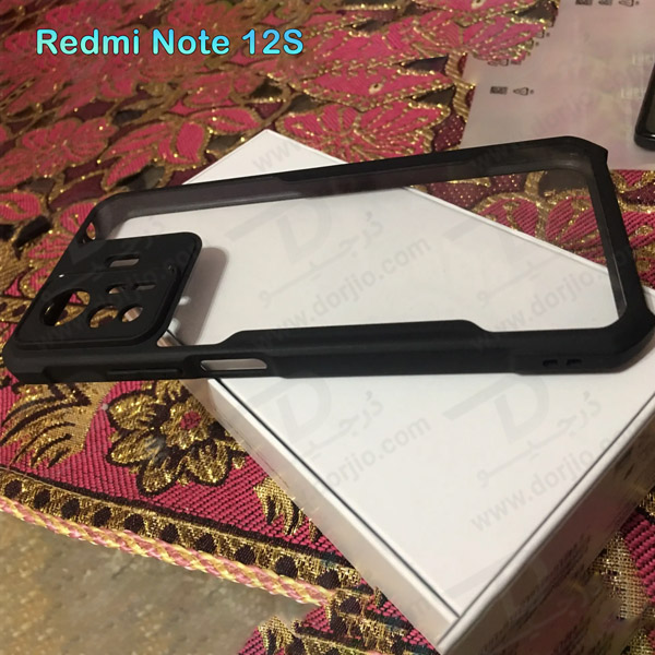 خرید کریستال شیلد شفاف گوشی Xiaomi Redmi Note 12S مارک XUNDD سری Beatle