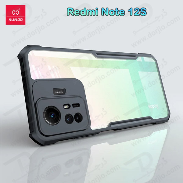 خرید کریستال شیلد شفاف گوشی Xiaomi Redmi Note 12S مارک XUNDD سری Beatle