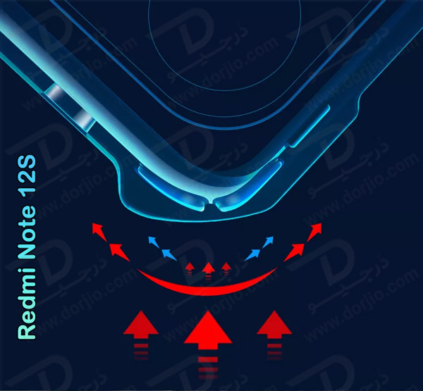 خرید کریستال شیلد شفاف گوشی Xiaomi Redmi Note 12S مارک XUNDD سری Beatle