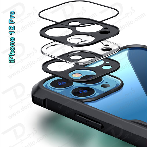 خرید کریستال شیلد شفاف گوشی iPhone 12 Pro مارک XUNDD سری Beatle